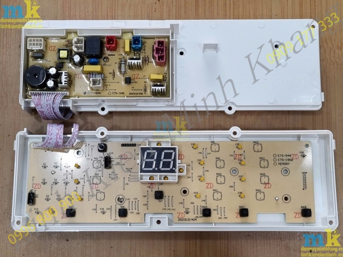 ( SP1639 ) Bo Máy Cửa Trên Không Inverter 7 Phím